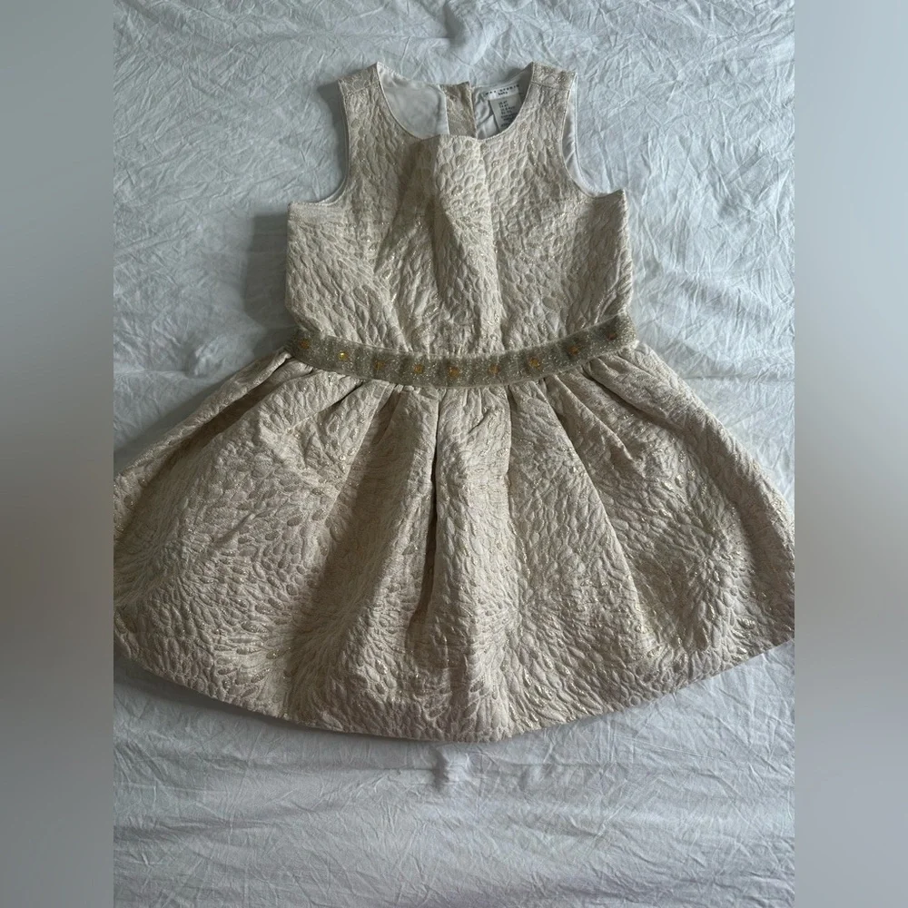 Max Studio Baby Golden dress Size 4T